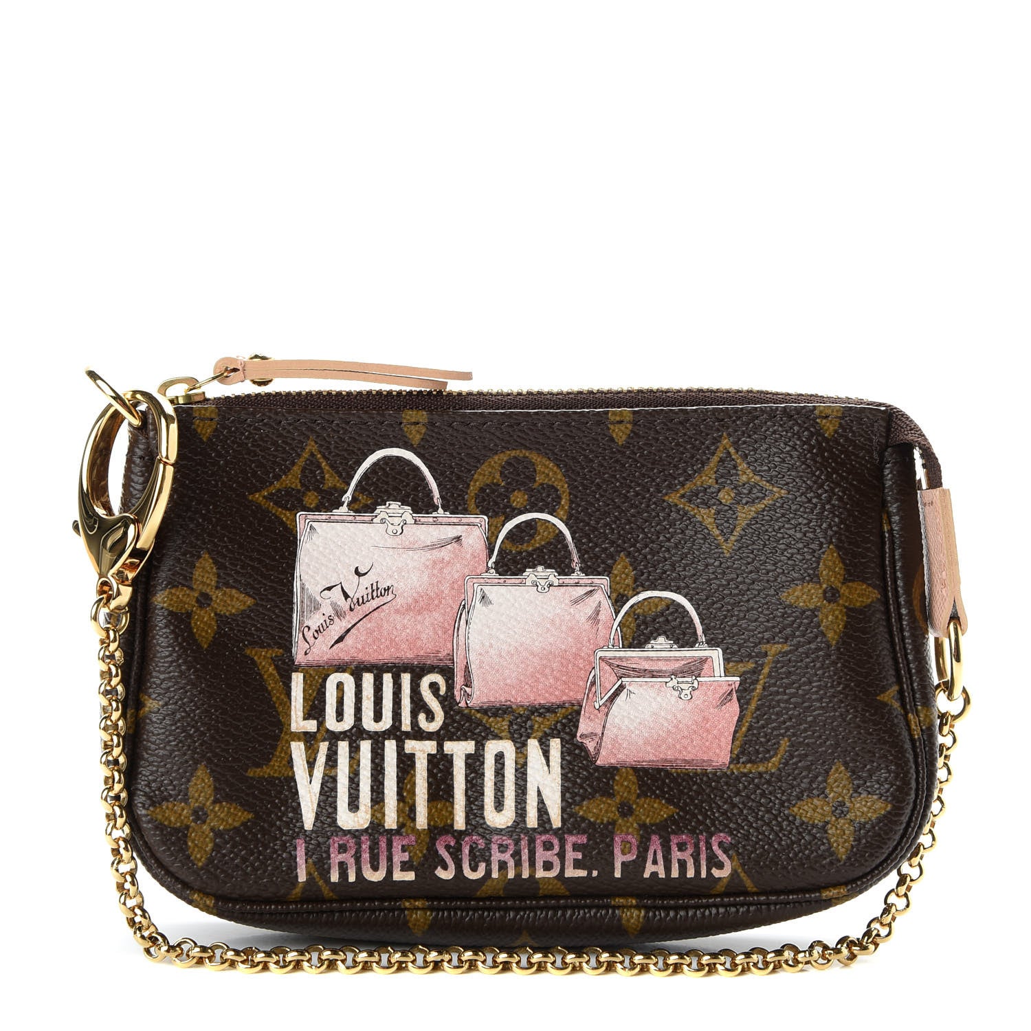 Louis Vuitton Monogram Affiche Mini Pochette Accessories 1 of 8