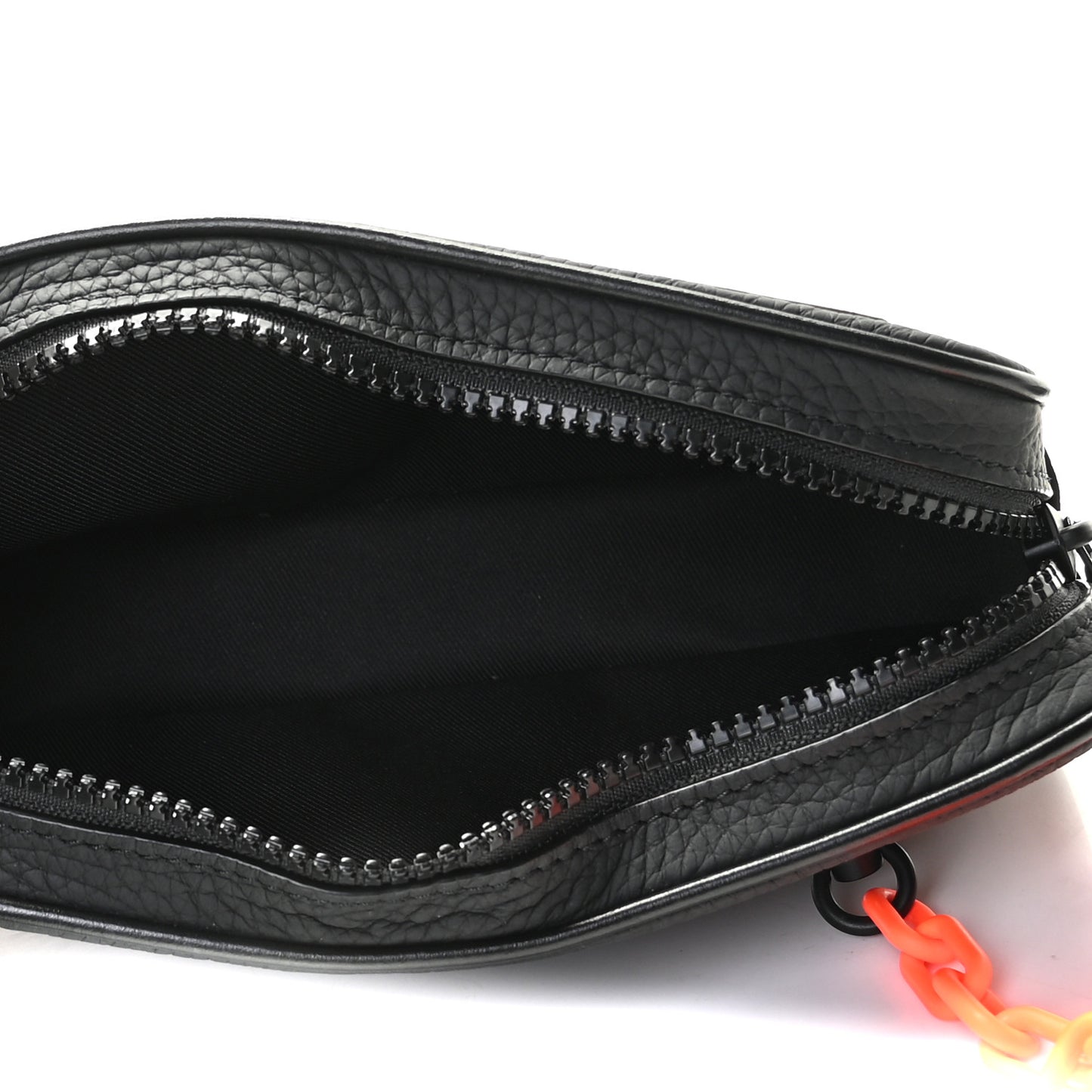 Taurillon Monogram Uniformes Solar Ray Soft Pochette Volga Belt Bag Black