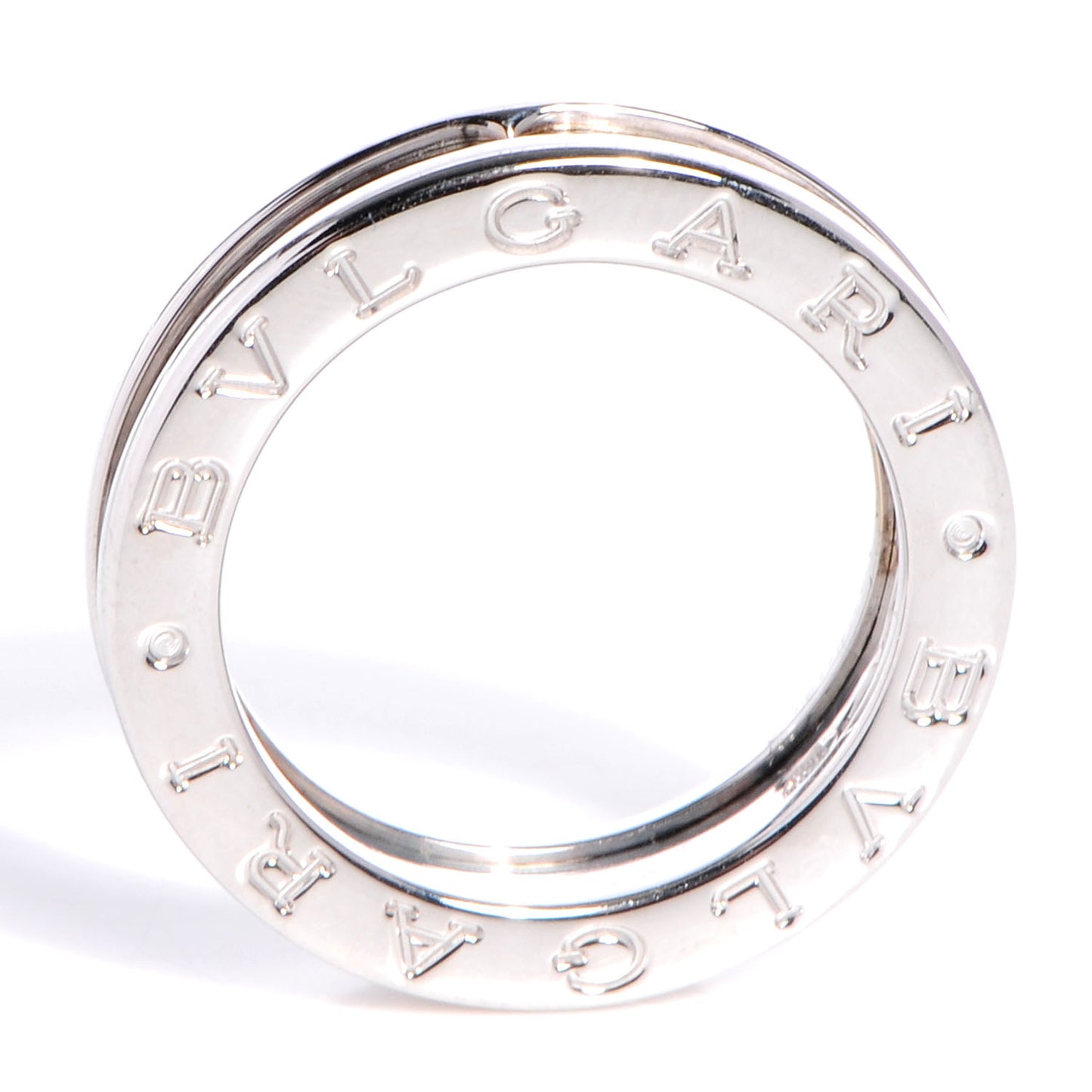 18K White Gold B.Zero1 One-Band Ring 50 5.5