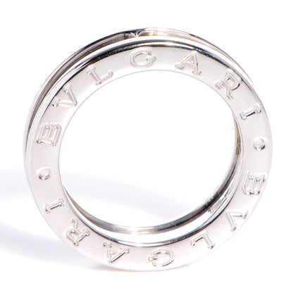 Bulgari 18K White Gold B.Zero1 One-Band Ring 50 5.5 3 of 5