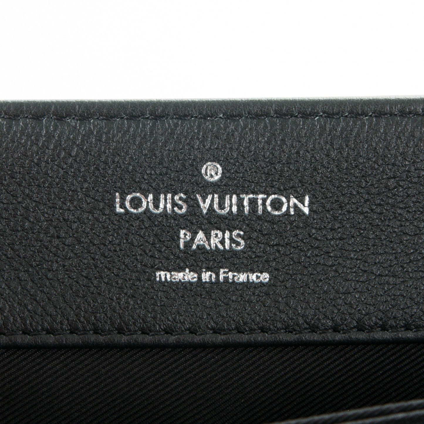 Calfskin Mechanical Flowers Lockme II Black White