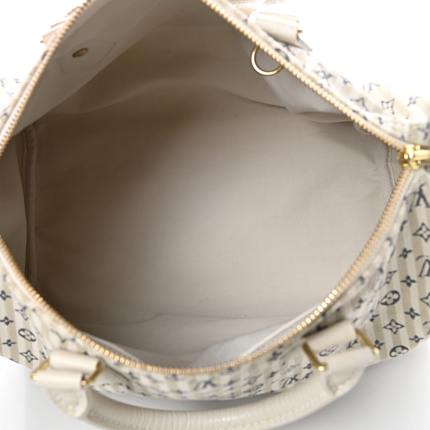 Louis Vuitton Mini Lin Croisette Speedy 30 Blue 5 of 11