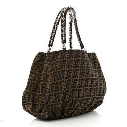 Fendi Zucca Mia Tote Tobacco 3 of 13