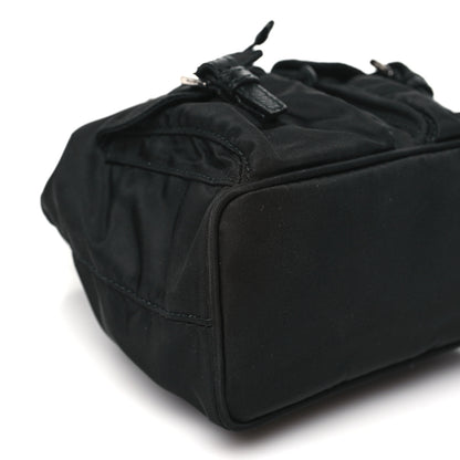 Prada Nylon Vela Mini Crossbody Backpack Black 10 of 11