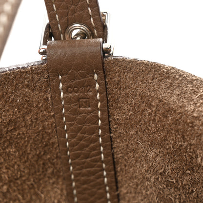 Hermes Taurillon Clemence Picotin Lock 18 PM Etoupe 12 of 13