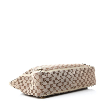 Gucci Monogram Large Abbey Tote Off White 4 of 10