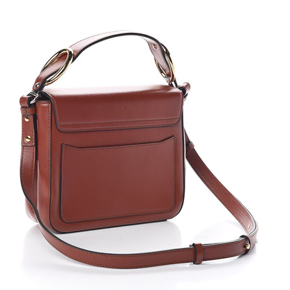 Chloe Calfskin Small C Double Carry Sepia Brown 3 of 9