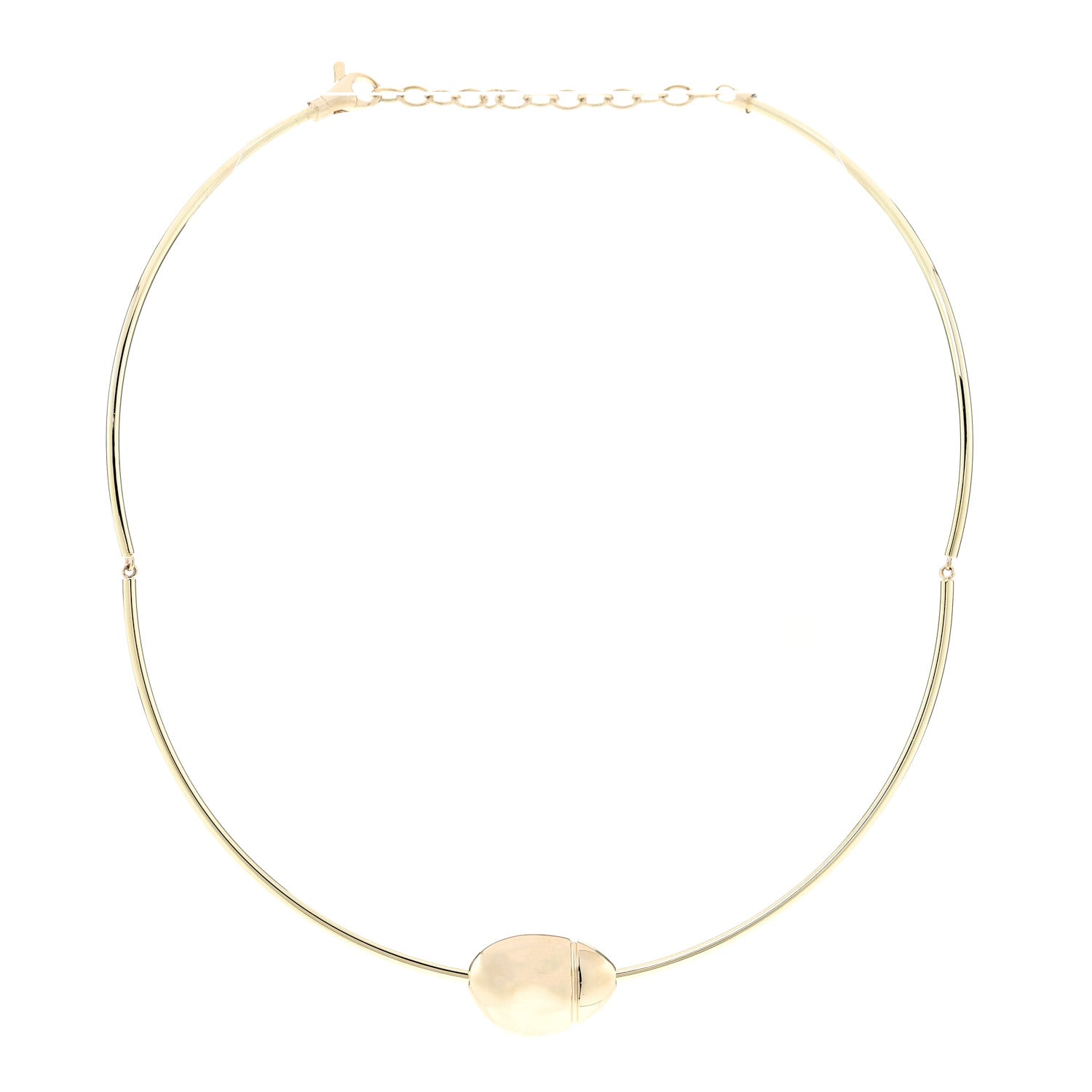 John Hardy 14K Yellow Gold AC x JH Choker Necklace 3 of 6