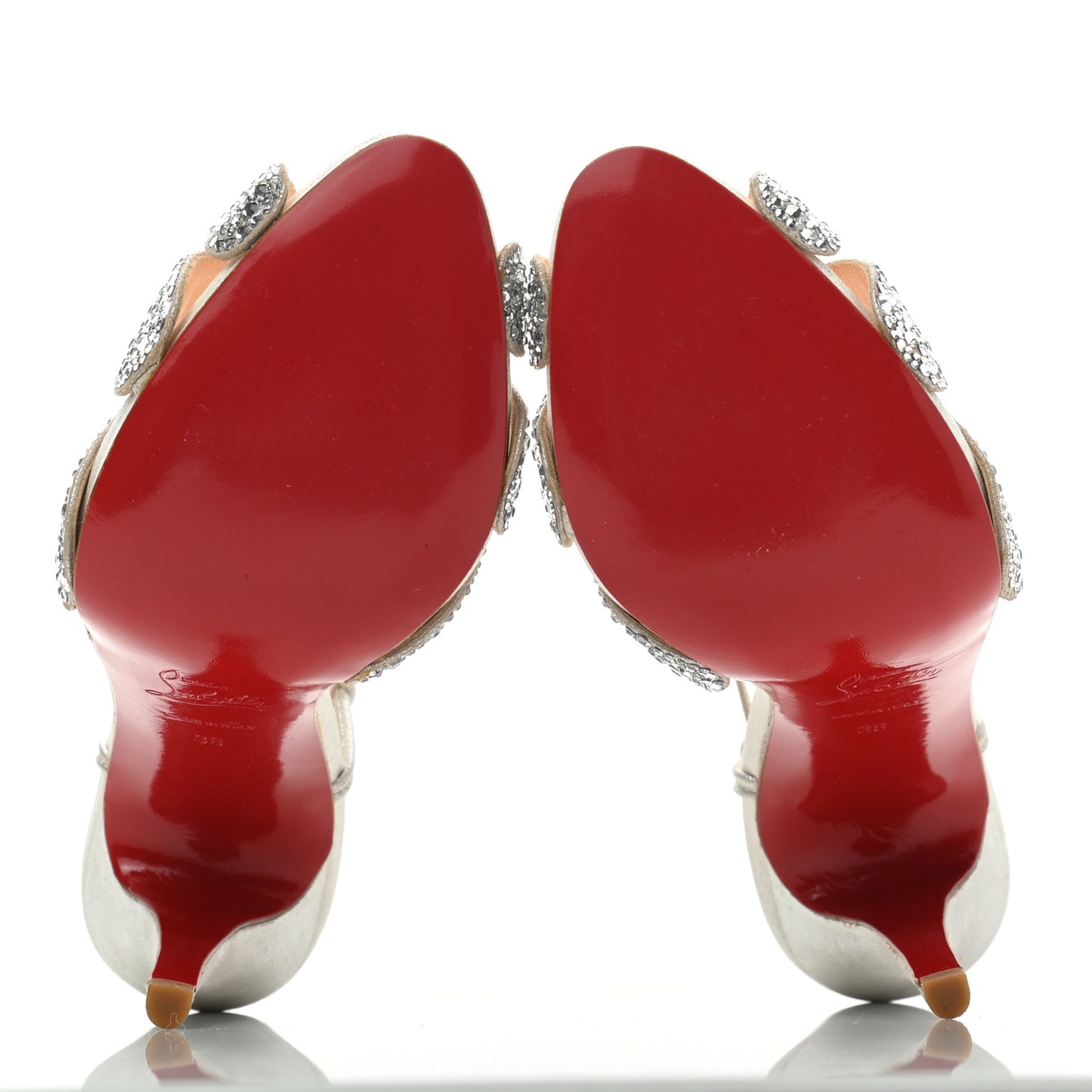 Strass Nappa Margi Diams 120 Sandals 38 Crystal
