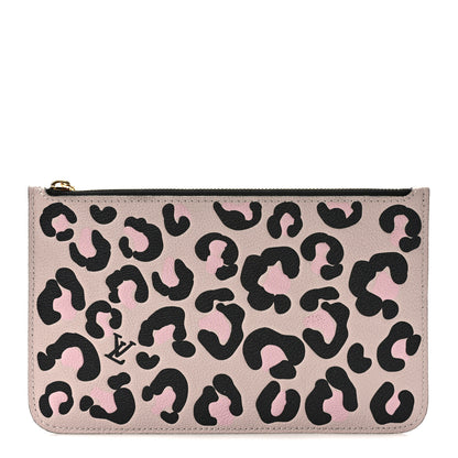 Louis Vuitton Empreinte Monogram Giant Wild At Heart Neverfull MM Pochette Creme 1 of 6