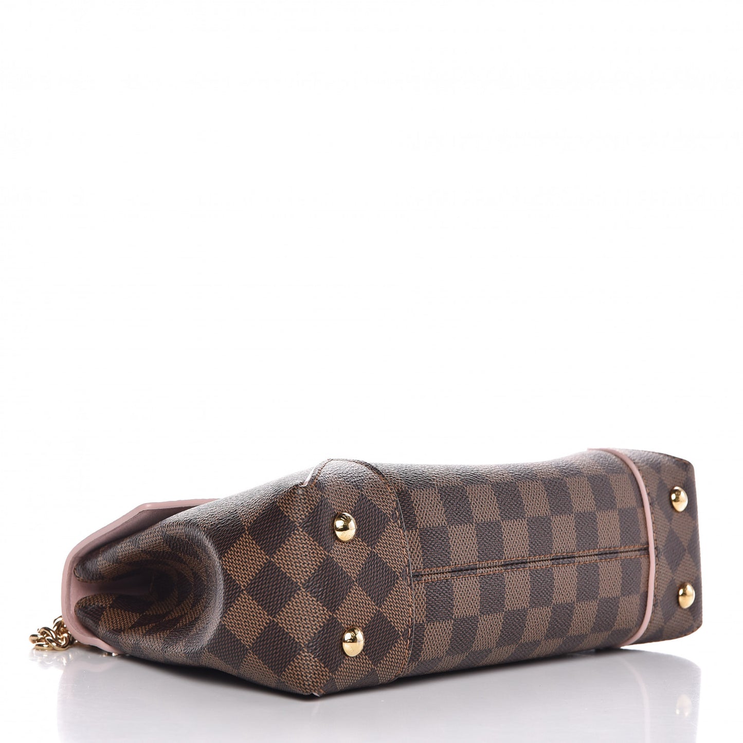 Damier Ebene Caissa Clutch Rose Ballerine