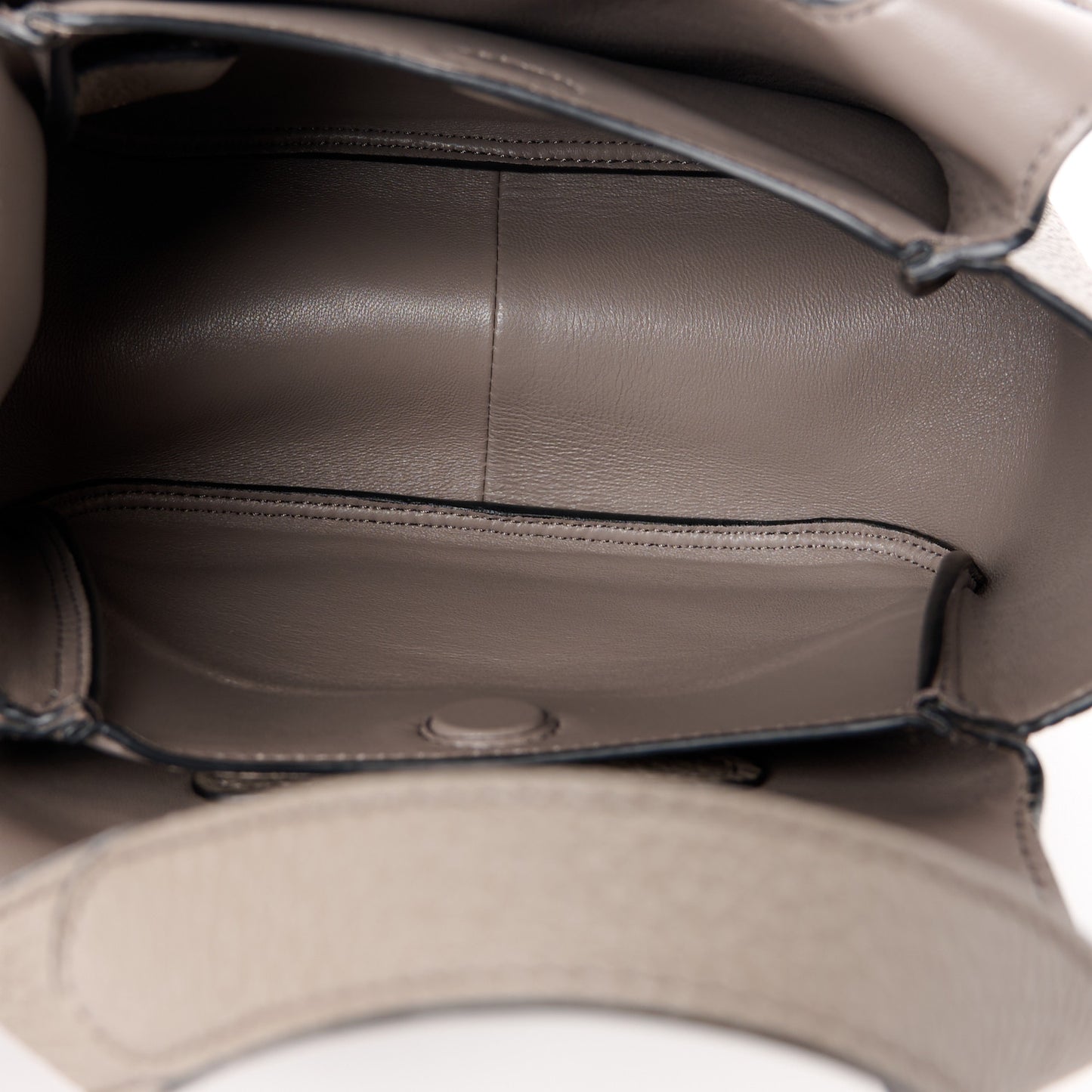 Vitello Daino Soft Mini Dynamique Tote Argilla