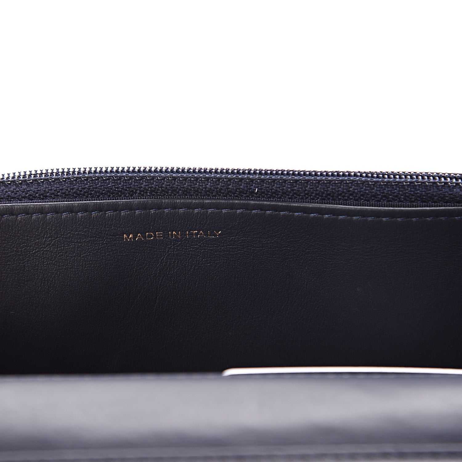 Chanel Caviar Quilted Boy Wallet On Chain WOC Navy 6 of 7