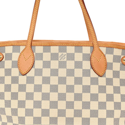 Louis Vuitton LOUIS VUITTON Damier Azur Neverfull PM 8 of 14