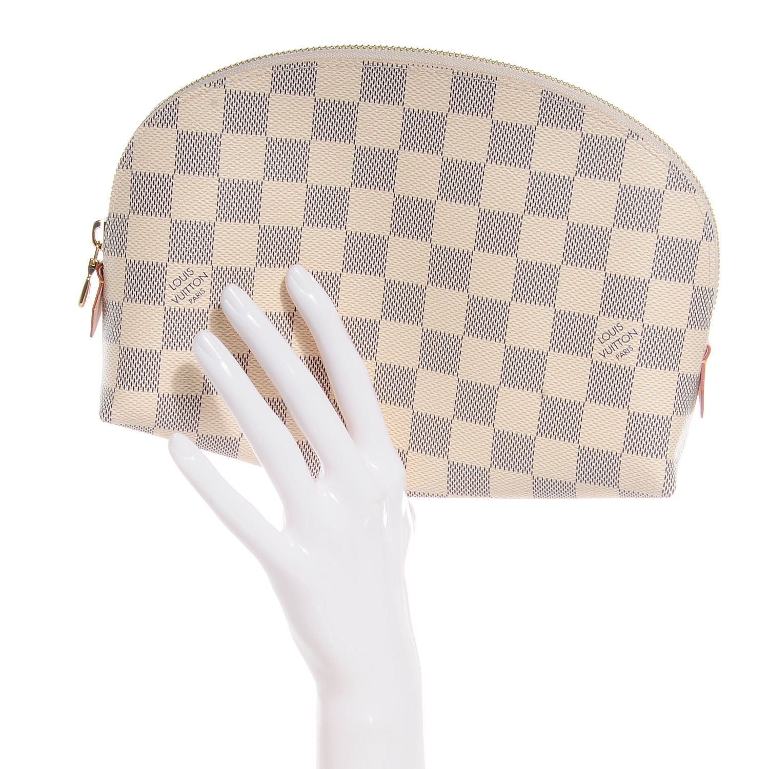 Louis Vuitton Damier Azur Cosmetic Pouch GM 2 of 7