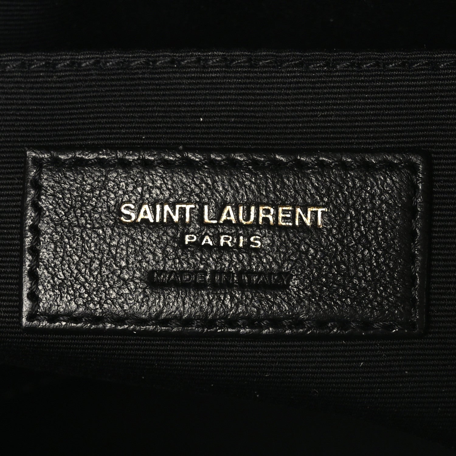 Saint Laurent Calfskin Matelasse Monogram Lou Camera Bag Dark Beige 6 of 10