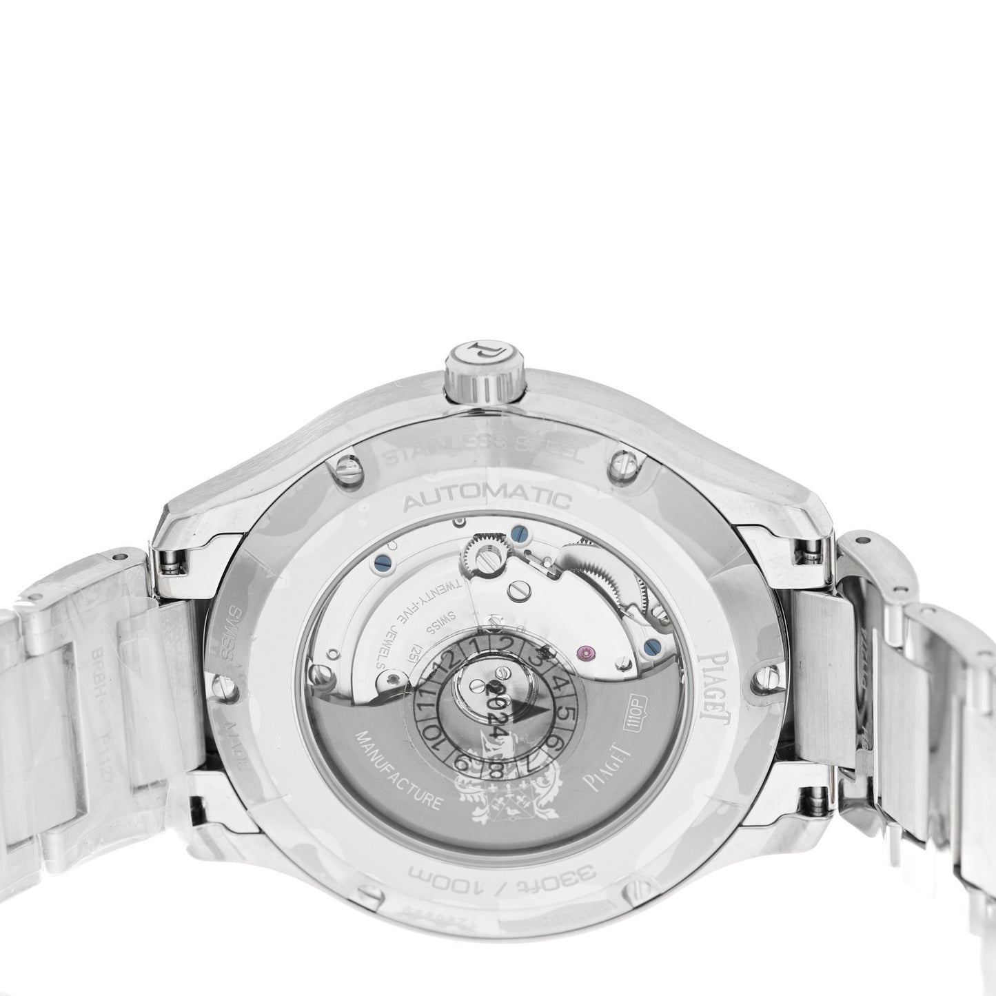 Stainless Steel 42mm Polo S Automatic Watch Blue