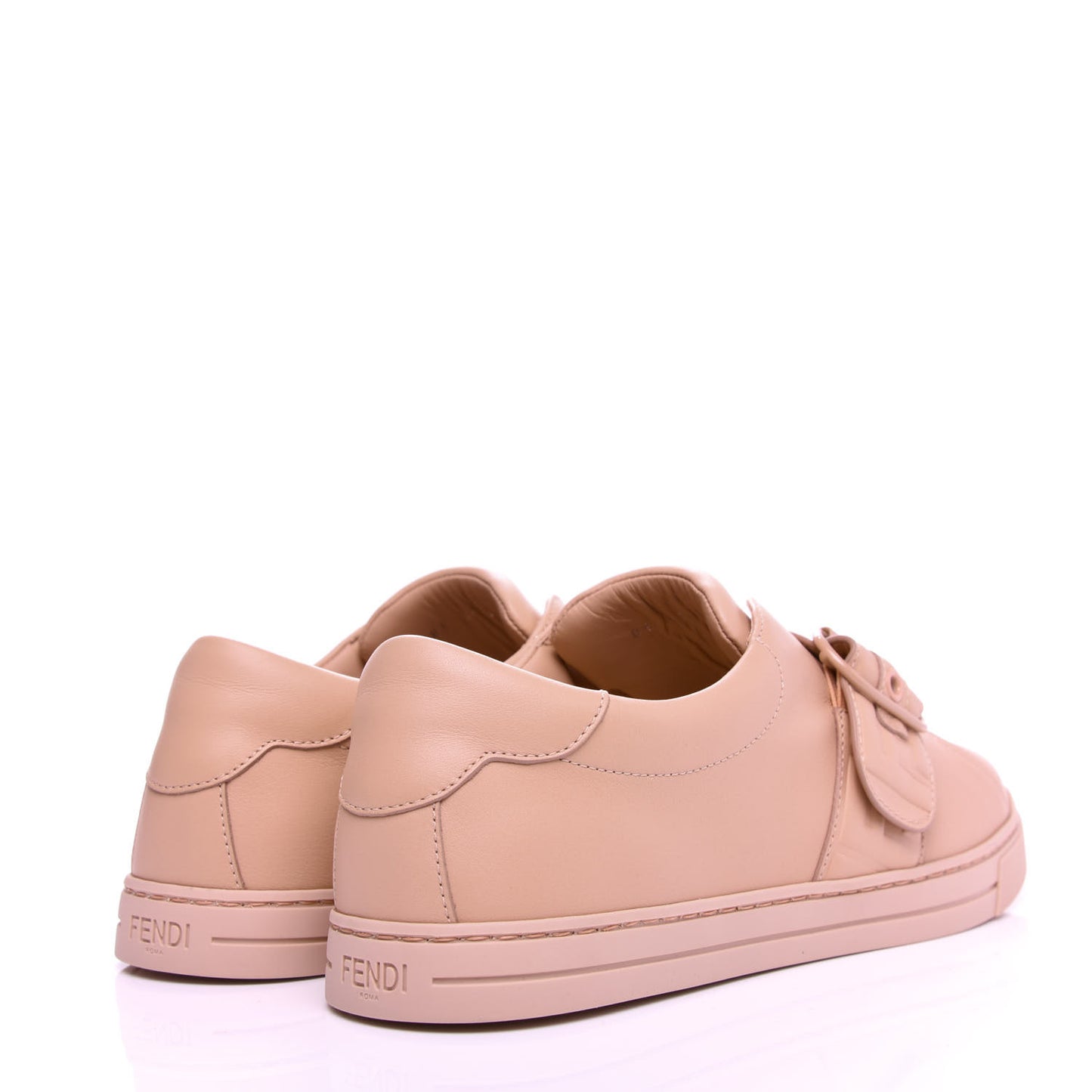 Vitello FF Embossed Womens Slip On Sneakers 41 Pink Burb