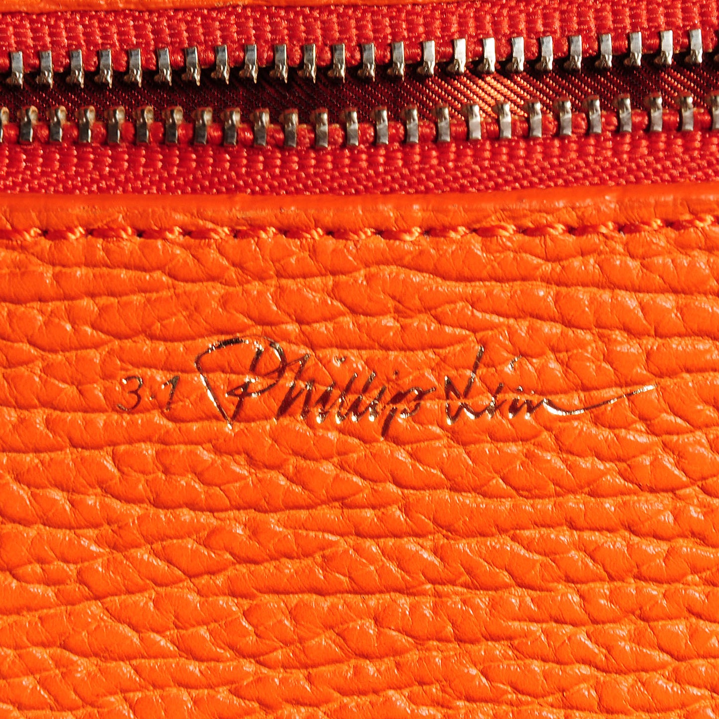 3.1 Leather Large Pashli Satchel Mandarin