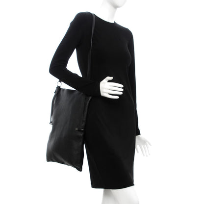 Hermes Chevre De Coromandel Shoulder Bag Black 2 of 7