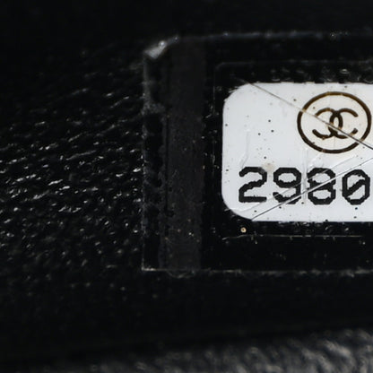 Chanel Lambskin Quilted Mini Square Flap Black 7 of 11