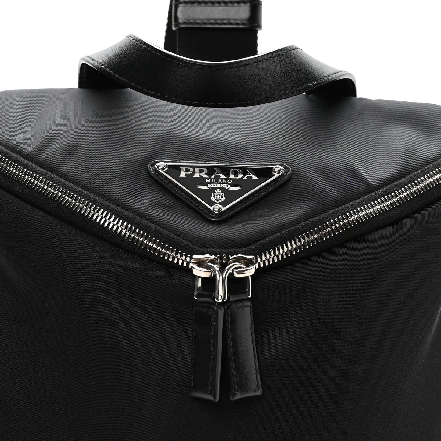 Re-Nylon Sling Backpack Black