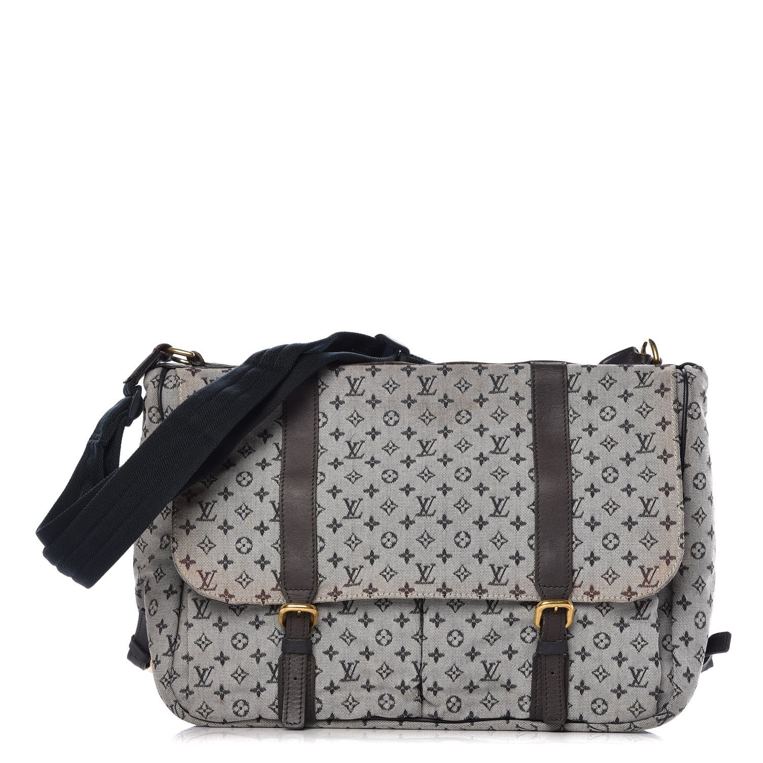 Louis Vuitton Mini Lin Sac a Langer Diaper Bag Blue 1 of 20