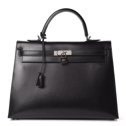 Hermes Box Kelly Sellier 35 Black 1 of 41