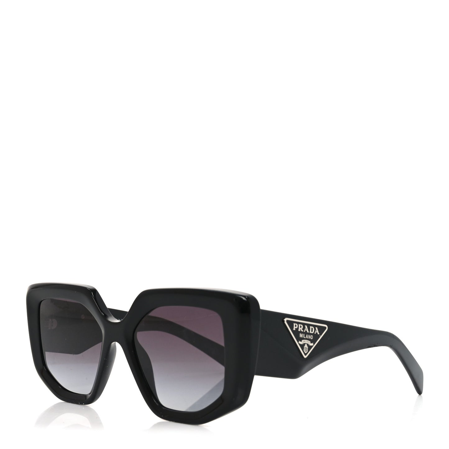 Acetate Symbole Sunglasses SPR 14Z Black