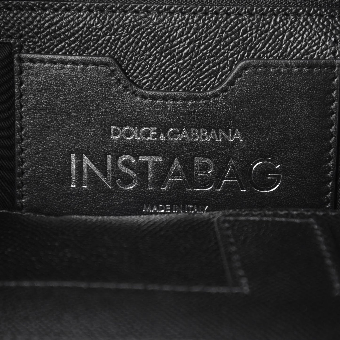 Nylon Instabag Top Handle Bag Black