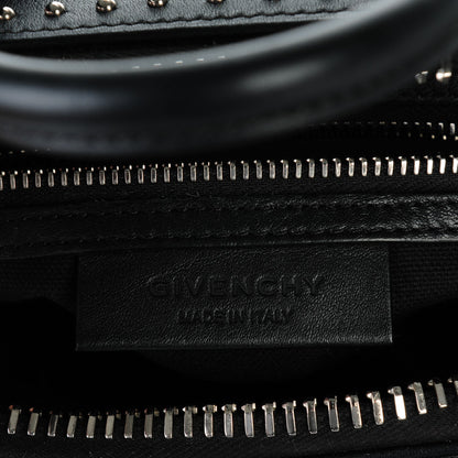 Givenchy Smooth Calfskin Mini Studded Antigona Black 6 of 7