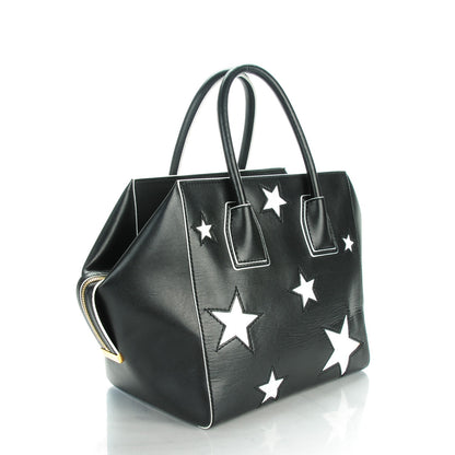 Stella McCartney Alter Nappa Embossed Cavendish Stars Boston Black 3 of 10