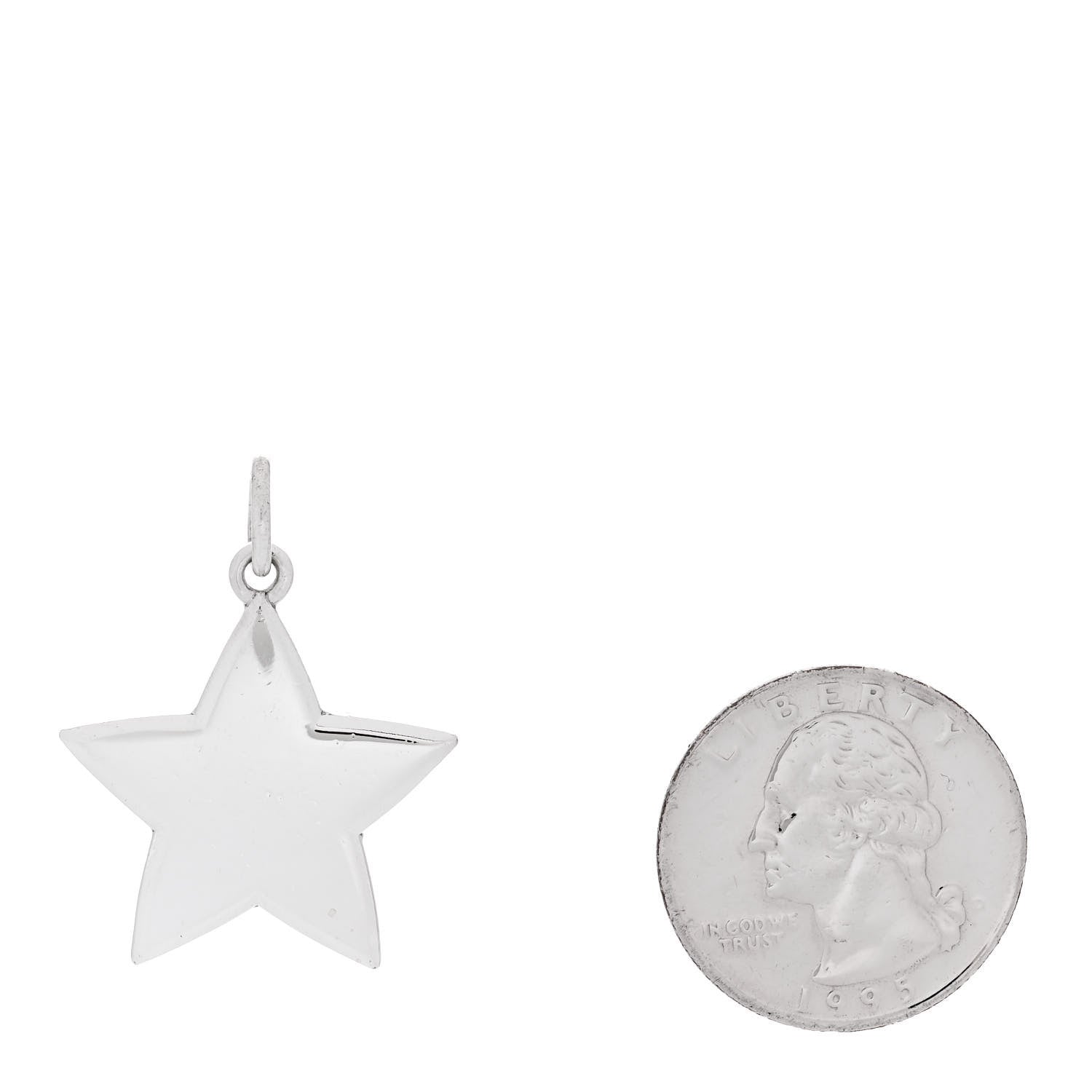 Tiffany Sterling Silver Star Charm 2 of 3