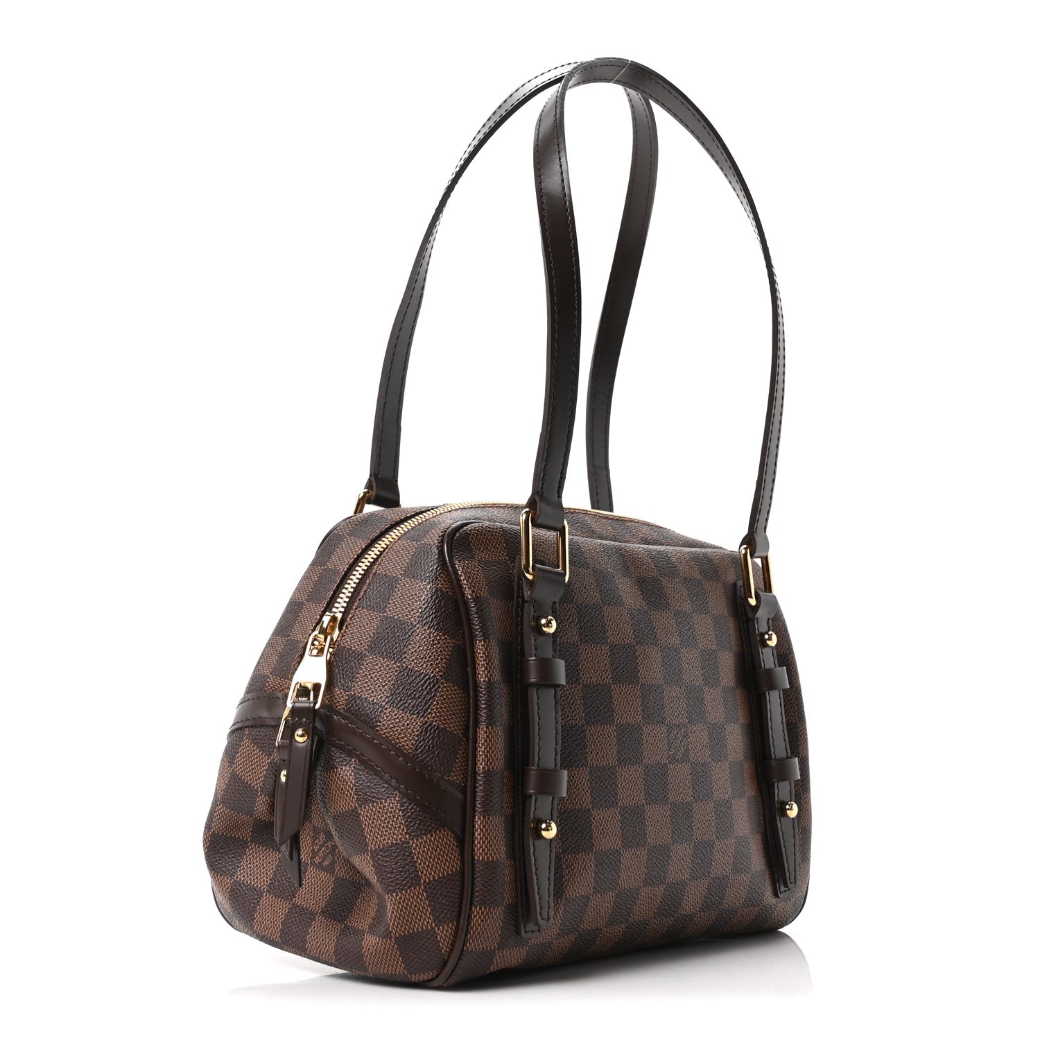 Louis Vuitton Damier Ebene Rivington PM 3 of 9