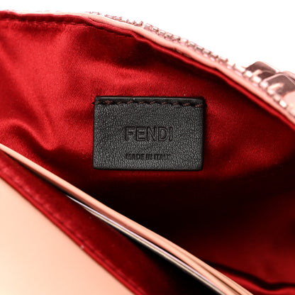 Fendi Sequin Paillettes Vitello Grace Sex and the City Mini Baguette Baby Pink 6 of 11