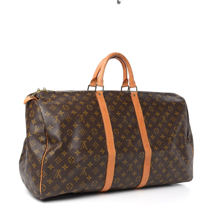 Louis Vuitton Monogram Keepall 55 2 of 12