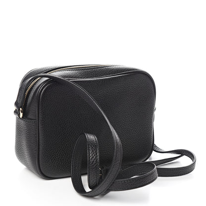 Gucci Pebbled Calfskin Small Soho Disco Bag Black 3 of 11