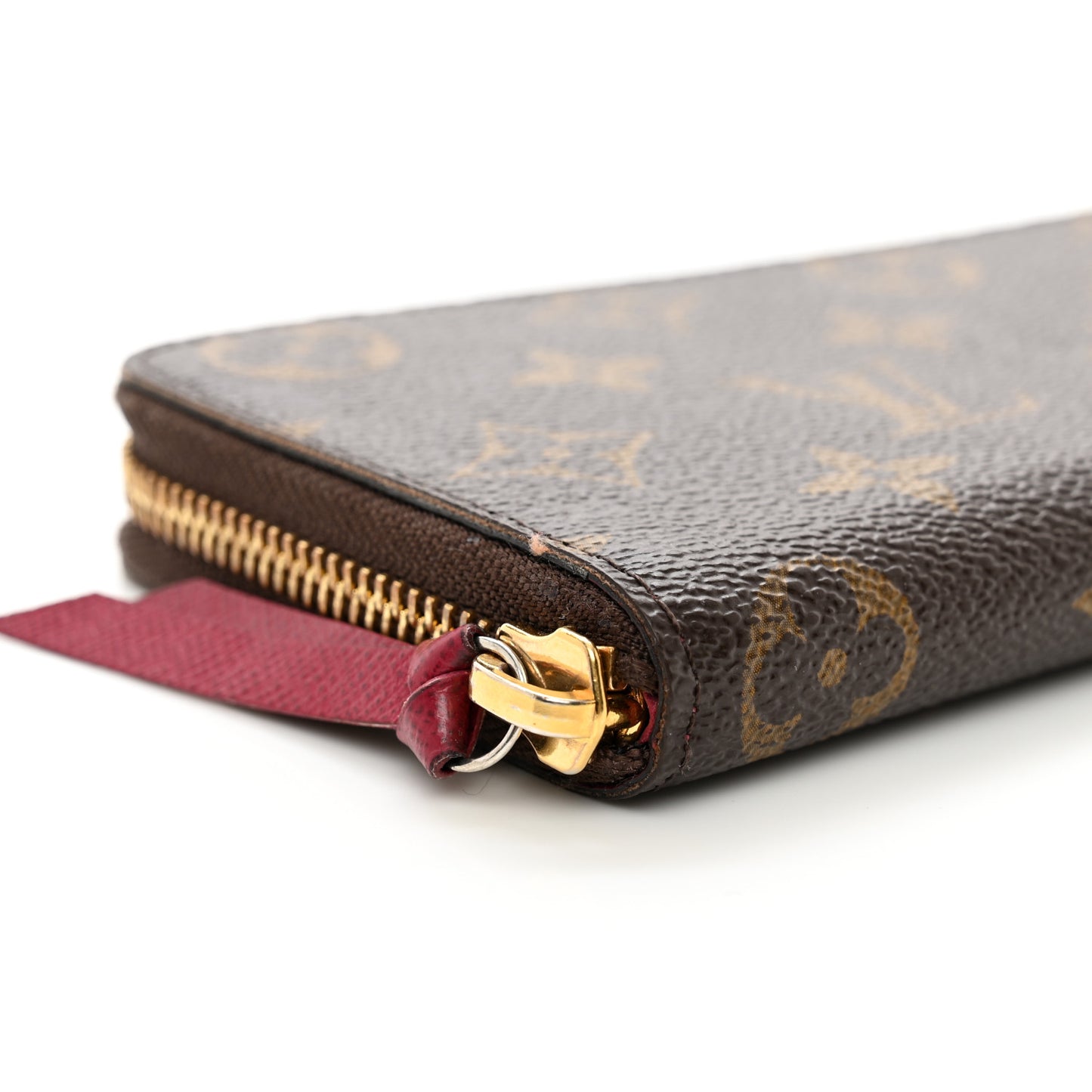 Monogram Clemence Wallet Fuchsia