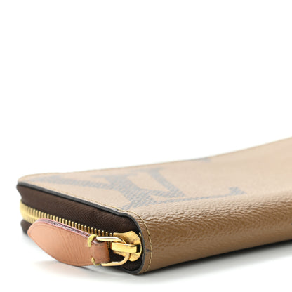 Louis Vuitton Reverse Monogram Giant Zippy Wallet 8 of 9