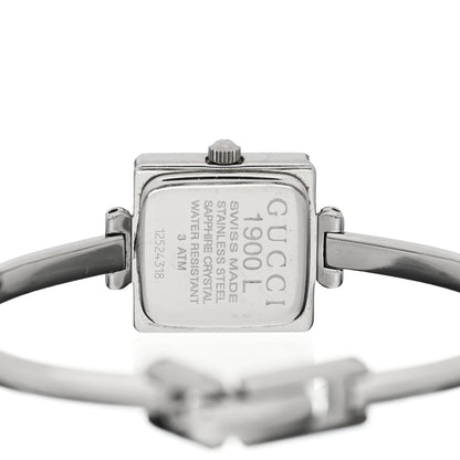 Gucci Stainless Steel Pink Mother of Pearl 19mm 1900L Quartz Watch 4 of 4