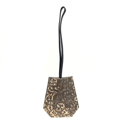 Hermes Lizard Clochette Cles Key Ring Charm Ombre 1 of 5
