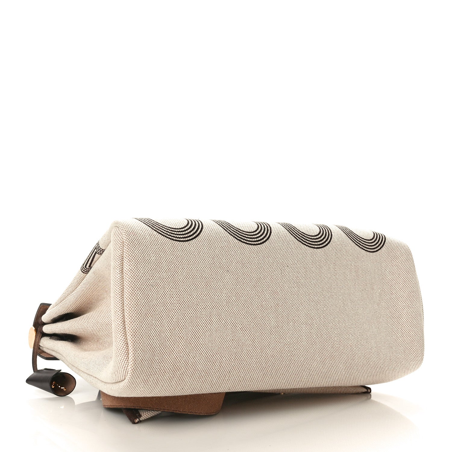 Hermes H Plume Canvas Vache Hunter Circuit 24 Herbag Zip Retourne 31 Ebene Ecru 5 of 11