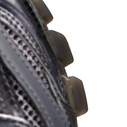Balenciaga Rubber Mesh Monocolor Clear Sole Mens Track.2 Open Sneakers 43 Dark Grey 8 of 10
