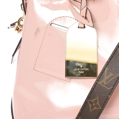 Louis Vuitton Patent Calfskin Miroir Tote Rose Ballerine 8 of 13