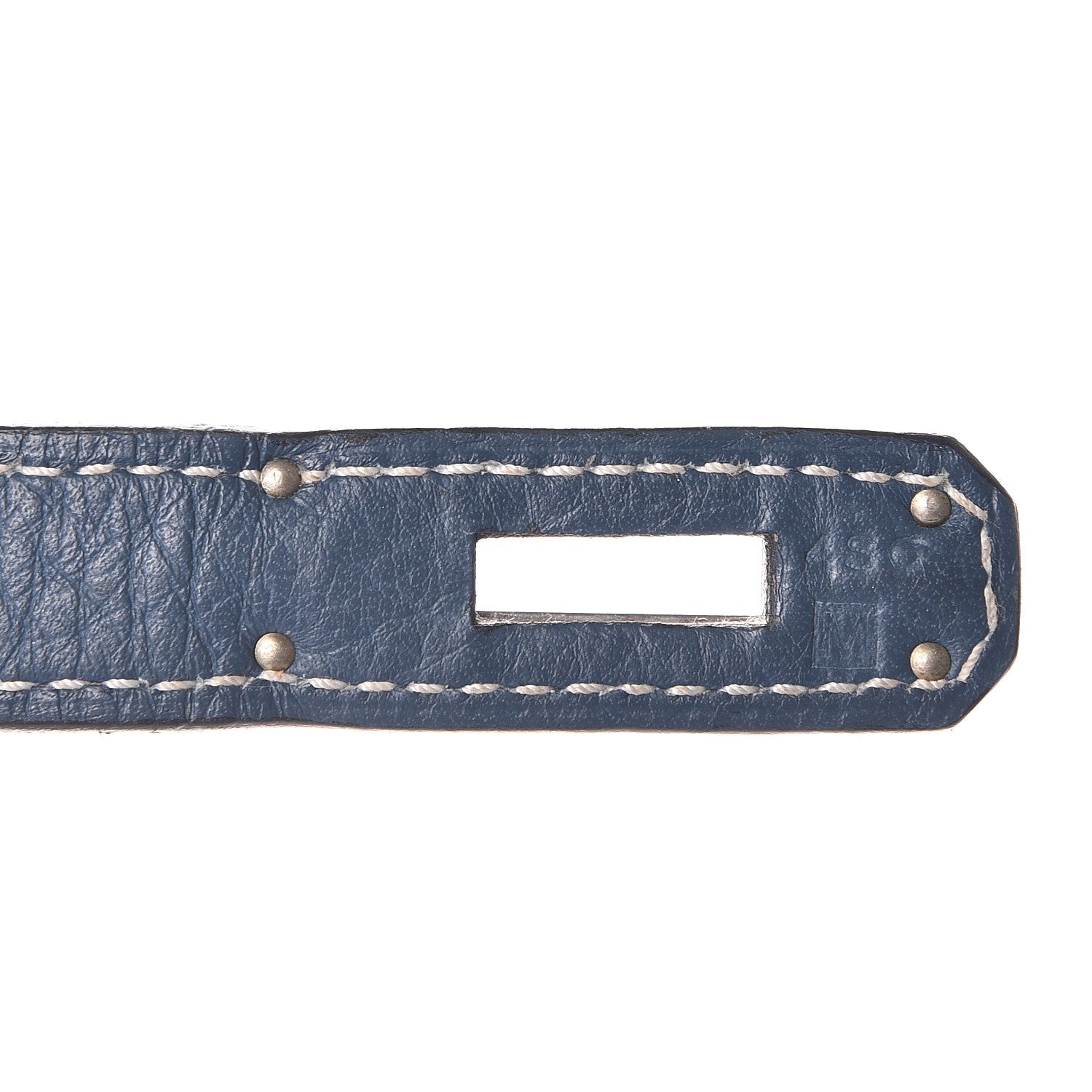 Hermes Taurillon Clemence Birkin 40 Bleu Thalassa 9 of 31