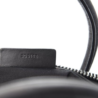 Givenchy Nubuck Crocodile Embossed Medium Antigona Black 8 of 9