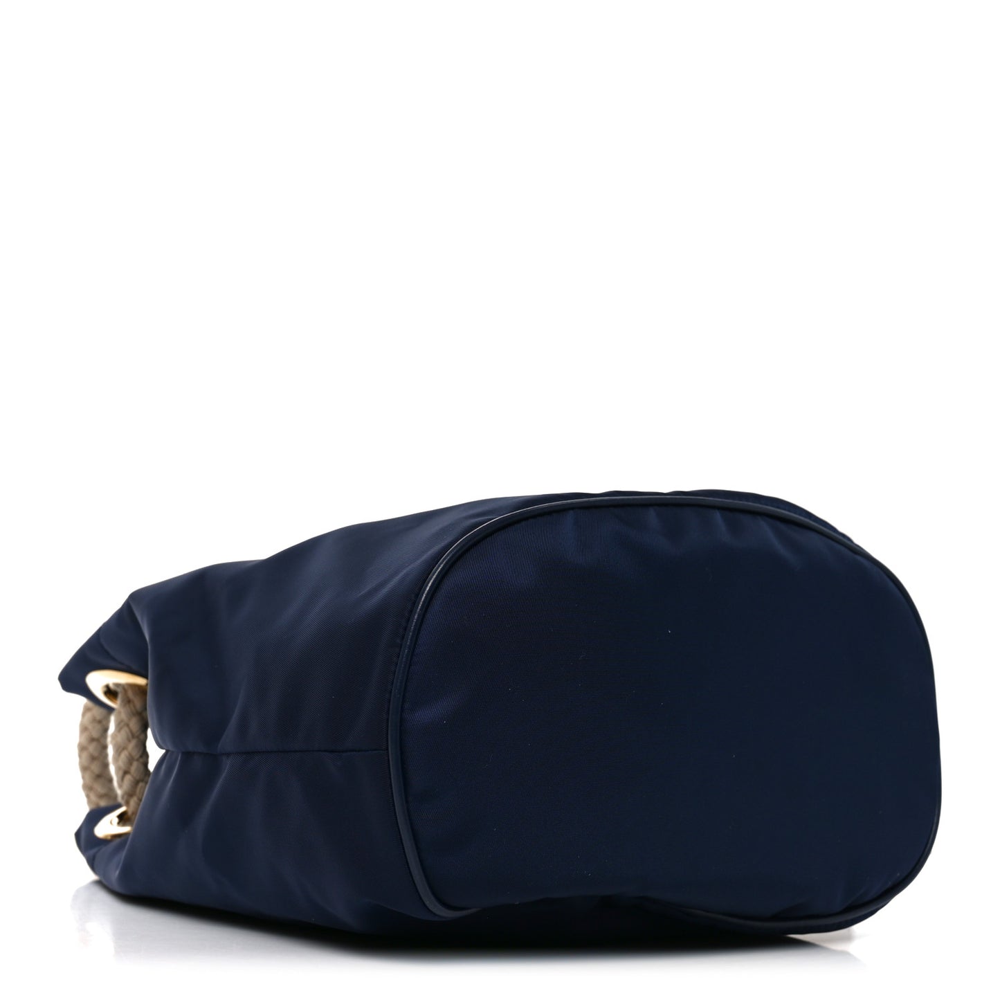 Re-Nylon Triangle Mariner Bucket Bag Baltico