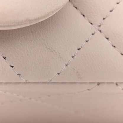 Chanel Lambskin Quilted Mini Rectangular Flap Light Pink 12 of 13