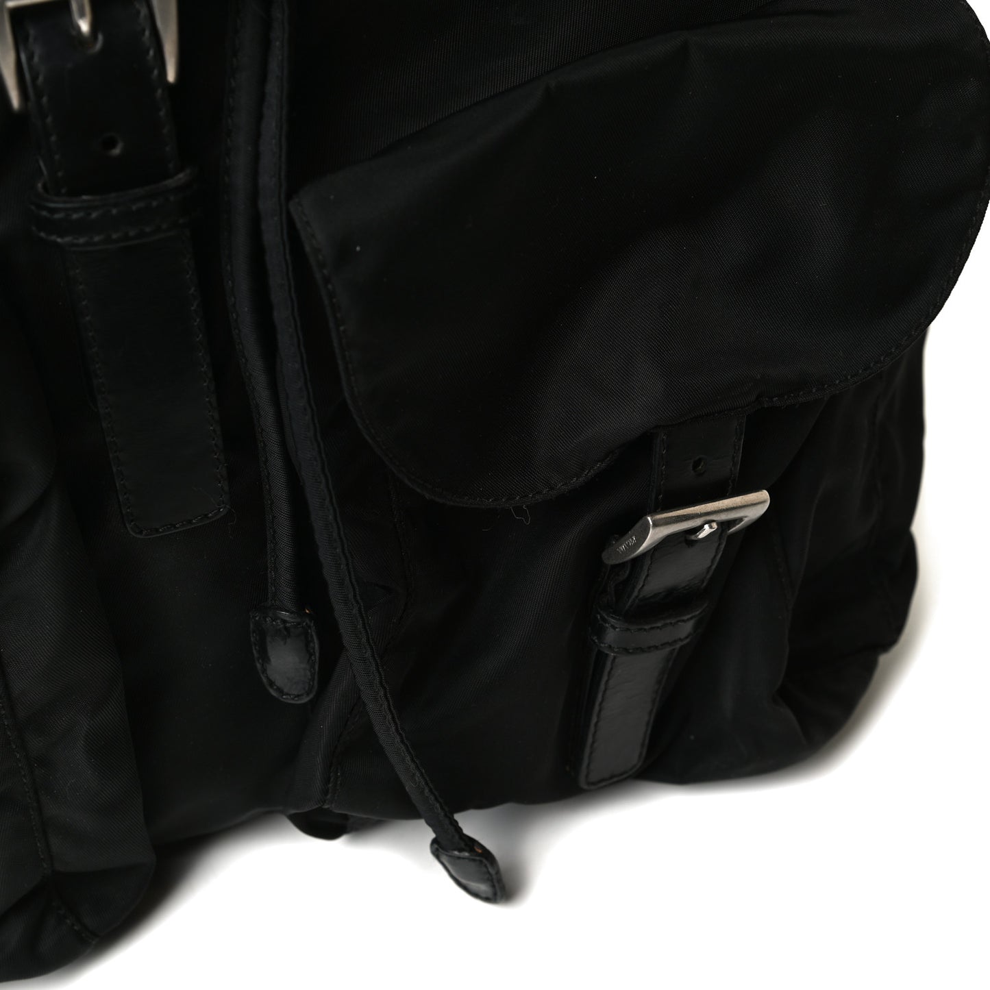 Nylon Vela Medium Backpack Black