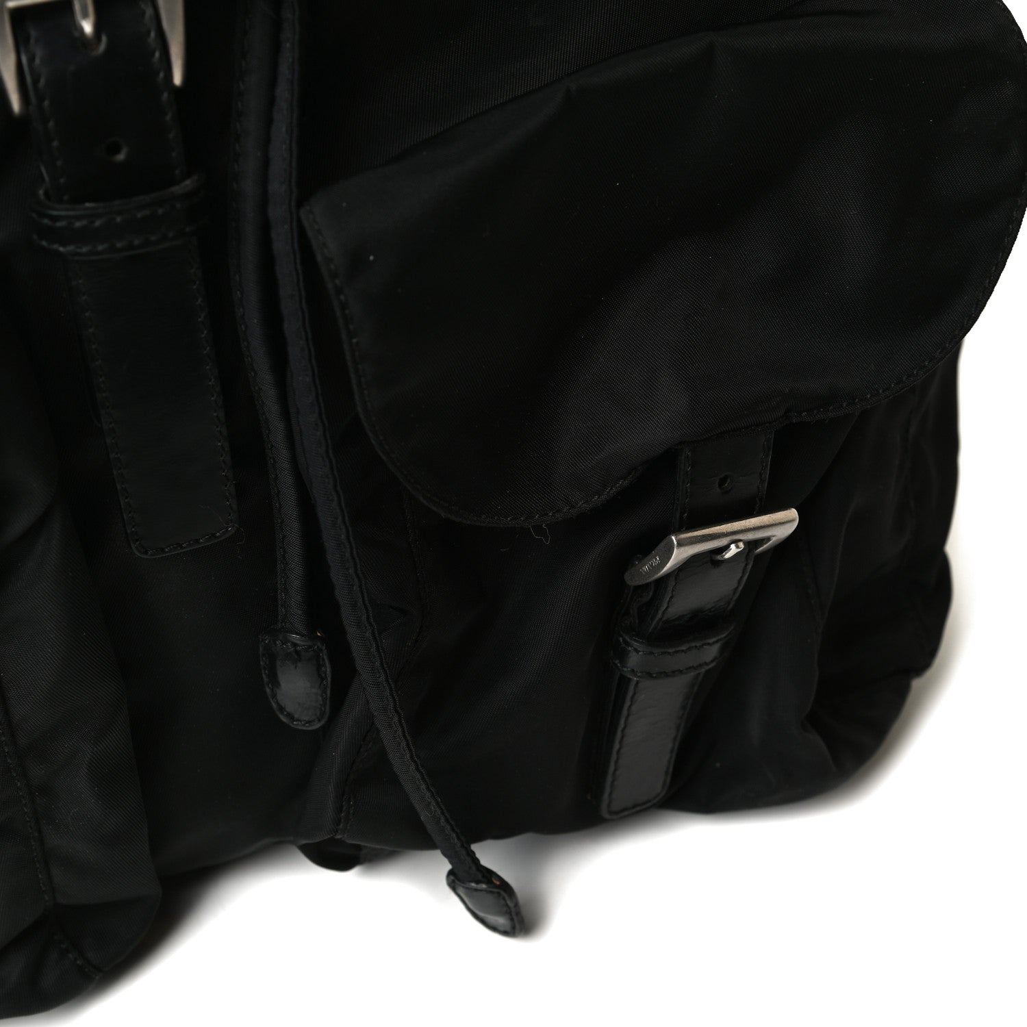Prada Nylon Vela Medium Backpack Black 14 of 22